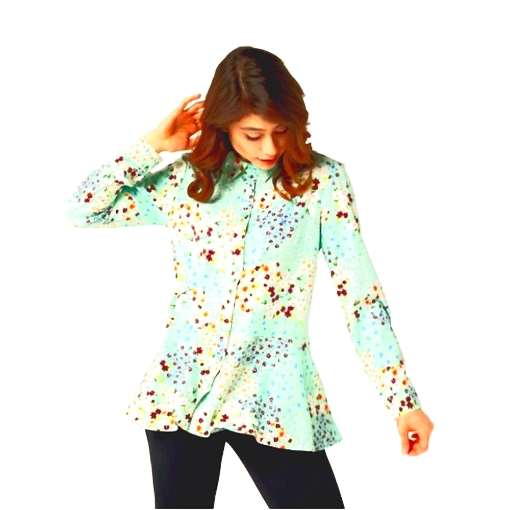 Isaac Mizrahi Floral Women's Top
